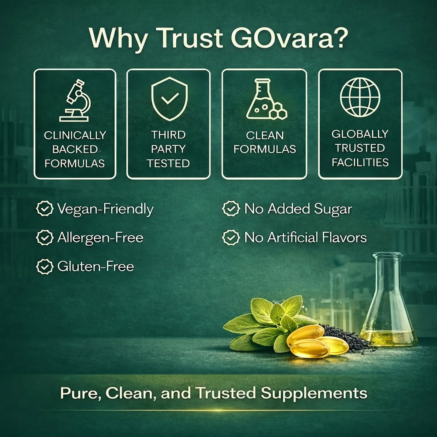 GOvara Oil of Oregano & Black Seed Oil Softgels